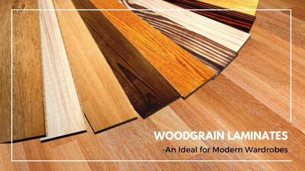 Woodgrain Laminates - An Ideal for Modern Wardrobes