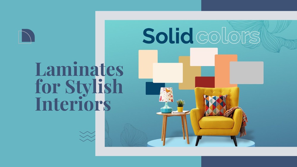 Solid Colour Laminates for Stylish Interiors