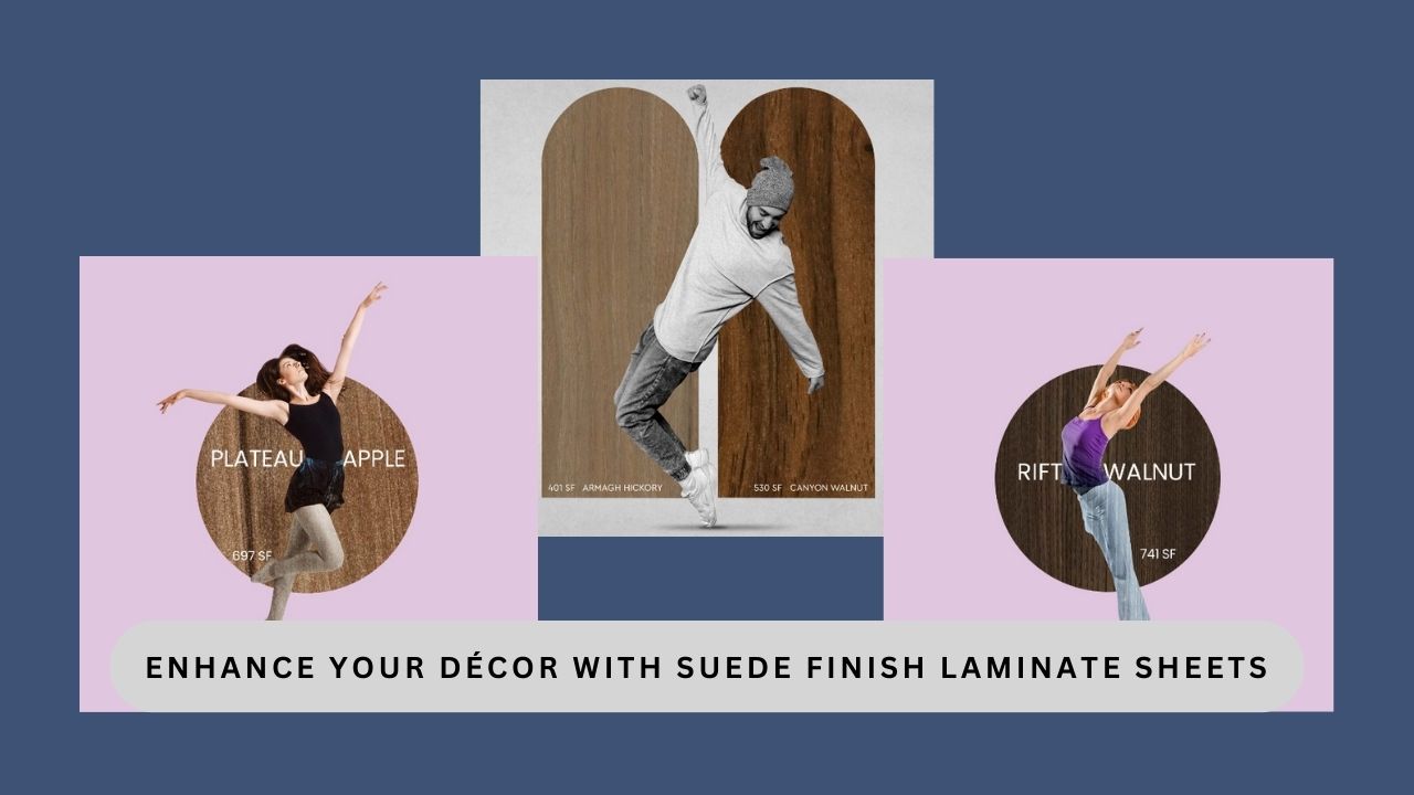 Enhance Your Décor with Suede Finish Laminate Sheets